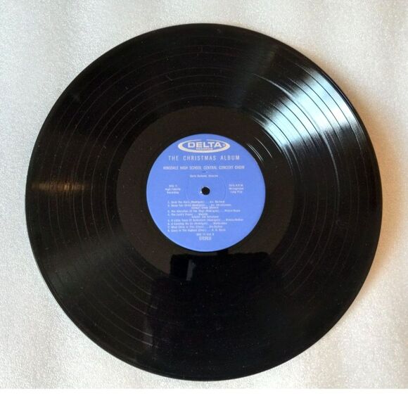 Vtg 1970s Christmas Album LP Hinsdale Central High School Concert Choir Illinois - Picture 5 of 5